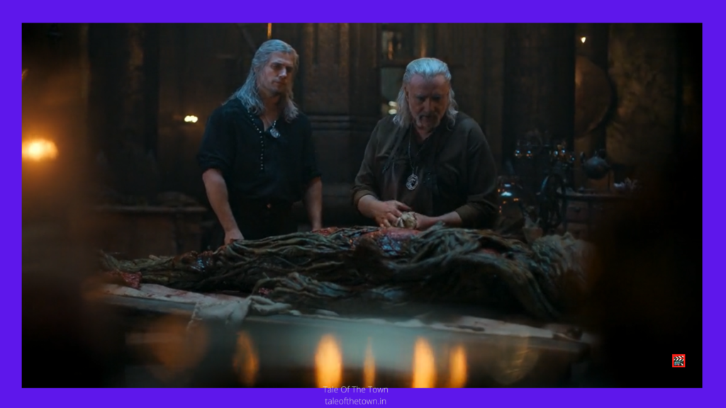 Geralt & Vesemir Moments From Netflix The Witcher